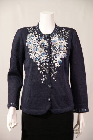 手刺しゅうジャケット