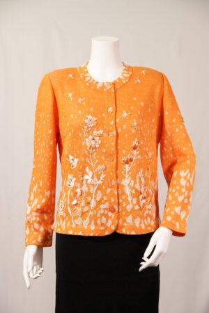 ジャガードショートジャケット