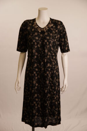 麻カットソーワンピース